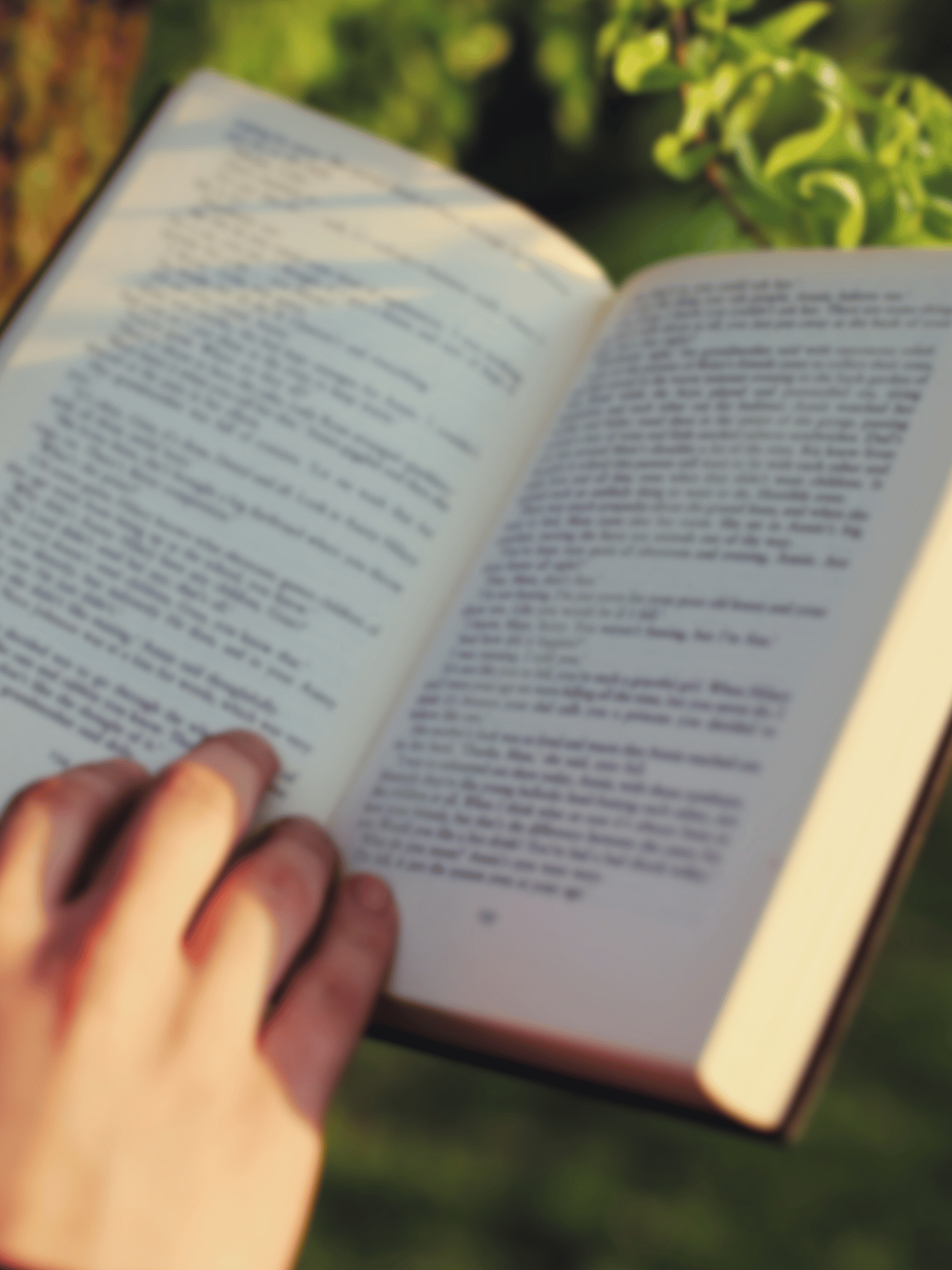 Reading book